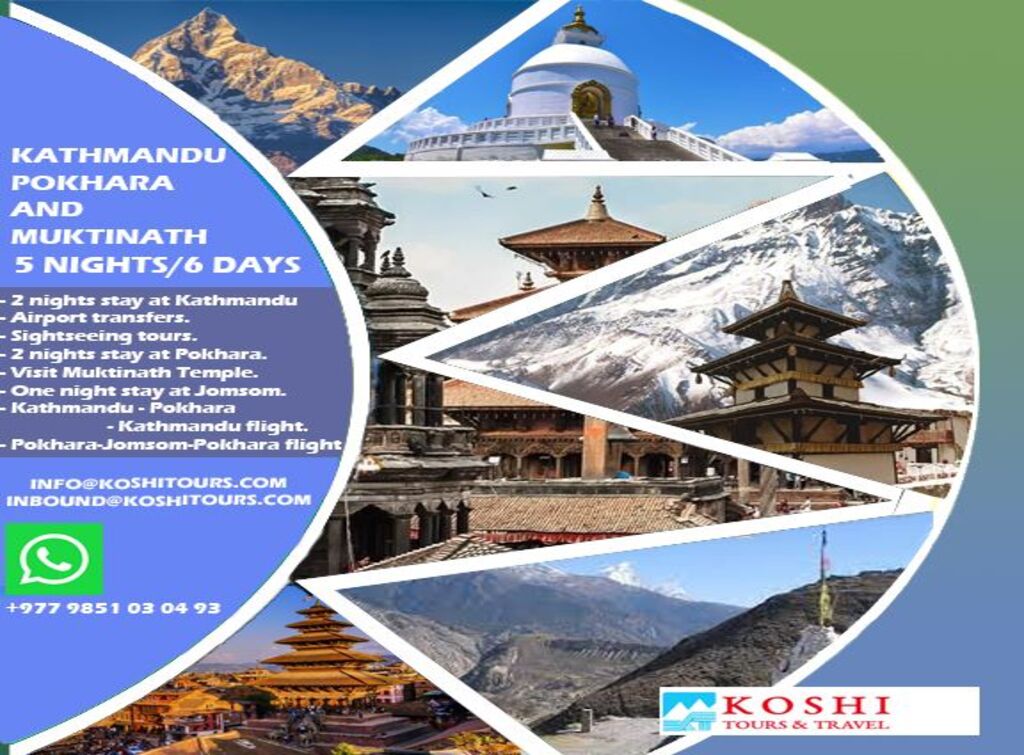 5 NIGHTS/6 DAYS - MUKTINATH TOUR PACKAGE