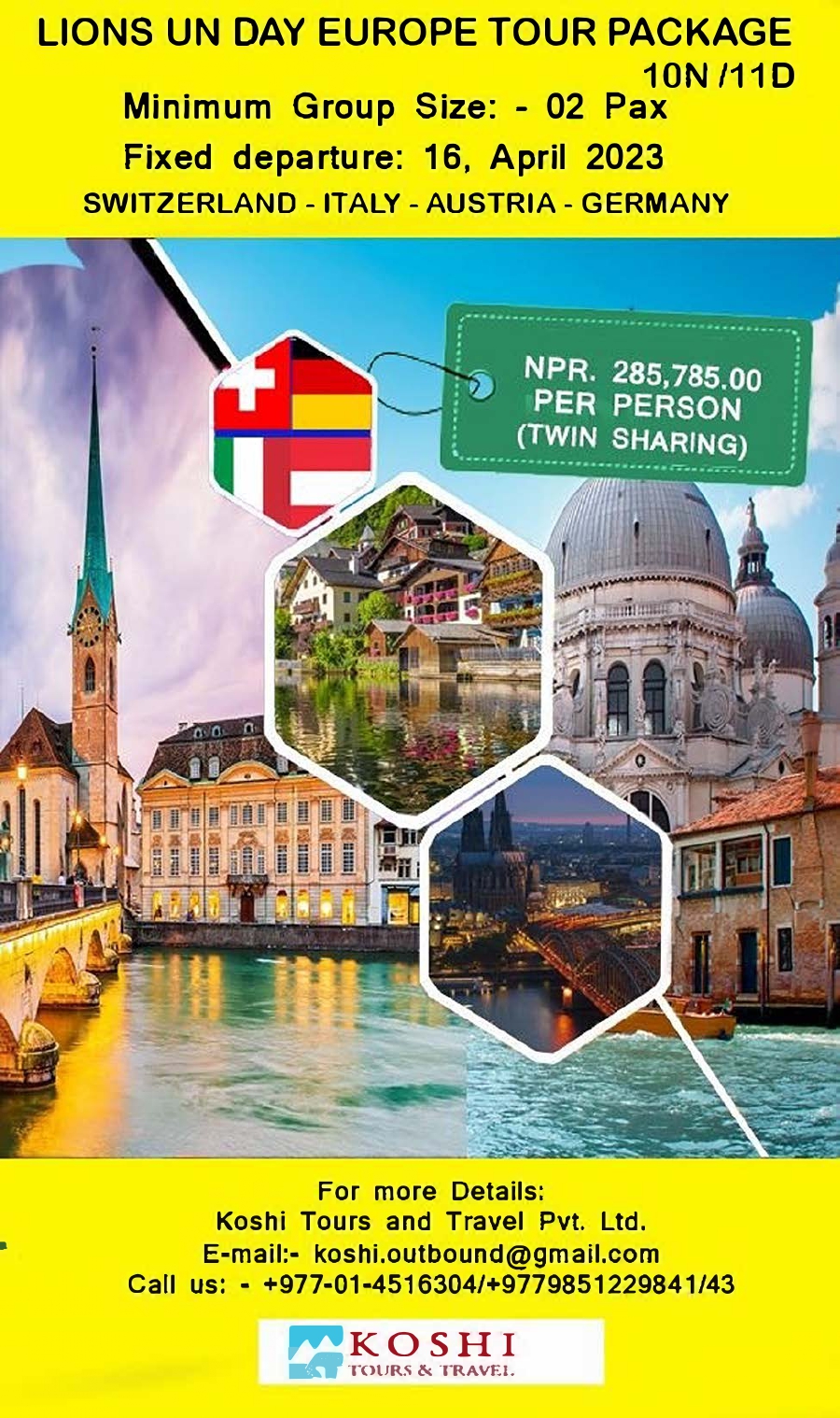 Explore Europe with Koshi